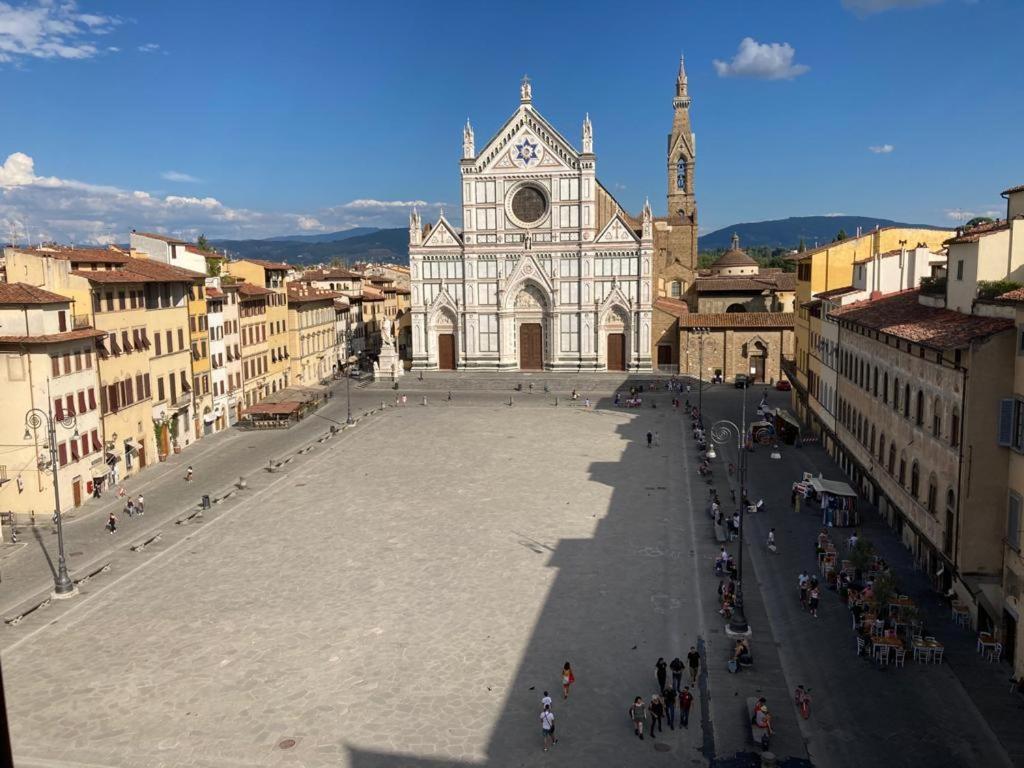 Attico In Piazza Santa Croce Daire Floransa Dış mekan fotoğraf