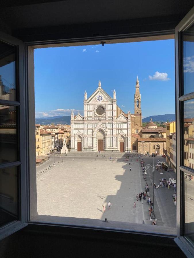 Attico In Piazza Santa Croce Daire Floransa Dış mekan fotoğraf